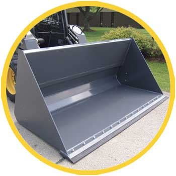 skid stear bucket size|standard skid steer bucket size.